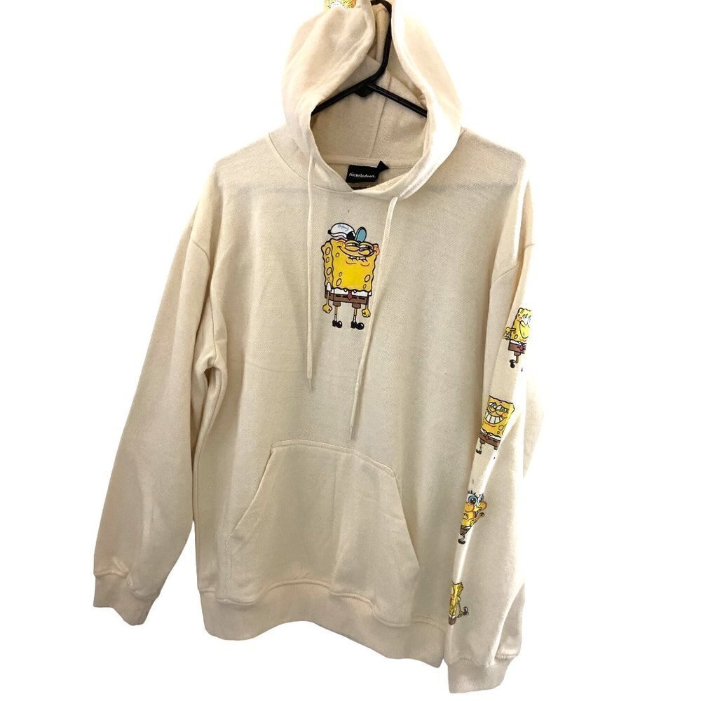 Nickelodeon Sponge‎ Bob Square Pants Hoodie M